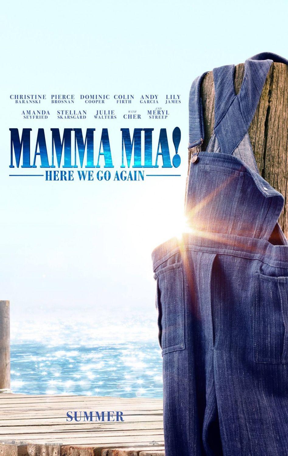 Mamma Mia 2 Here We Go Again Teaser Poster, Teaser Trailer