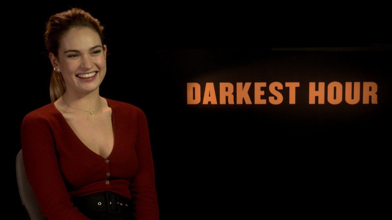 Exclusive: Lily James on Darkest Hour & Mamma Mia! Here We Go Again