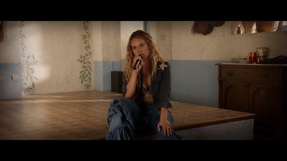 Lily James Online James News: 'Mamma Mia! Here