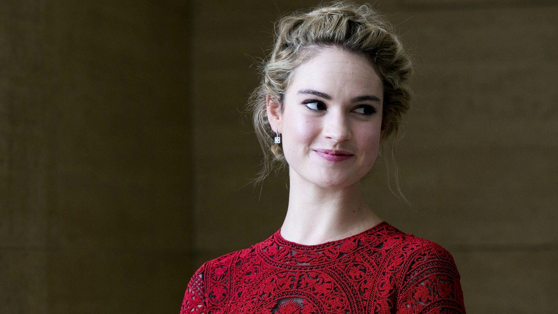 Lily James Actress Wallpaper 49980 1920x1080 px