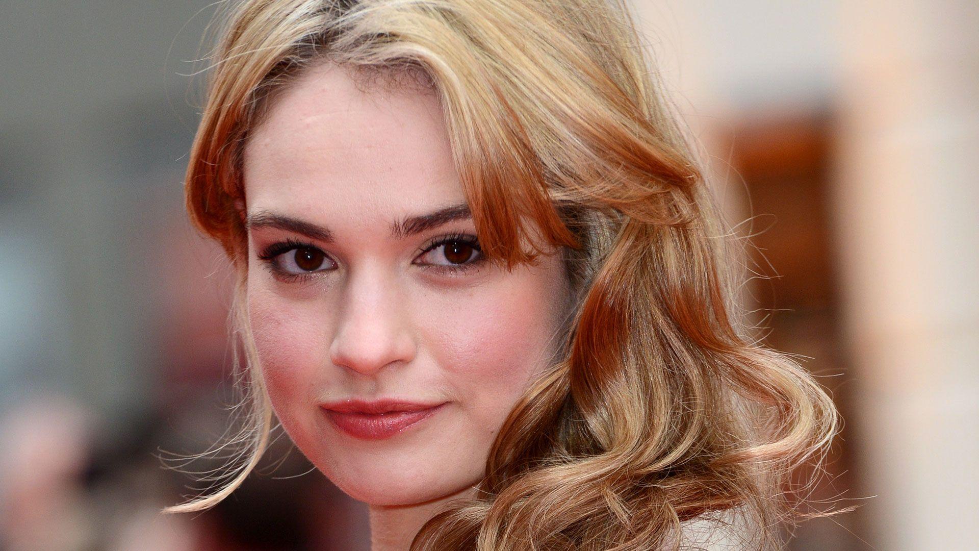 Lily James Wallpaper High Resolution and Quality Download