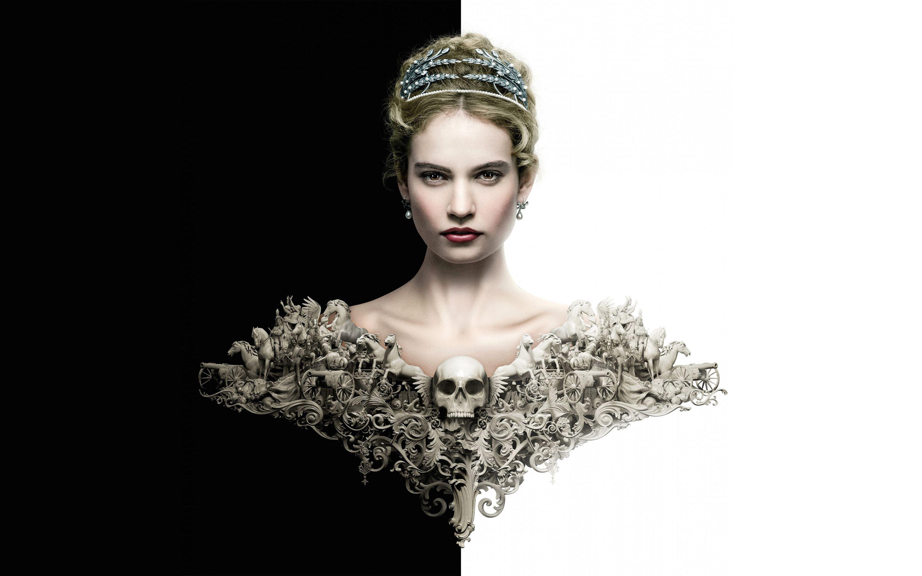 Wallpaper War & Peace, Lily James, Natasha Rostova, HD, TV Series