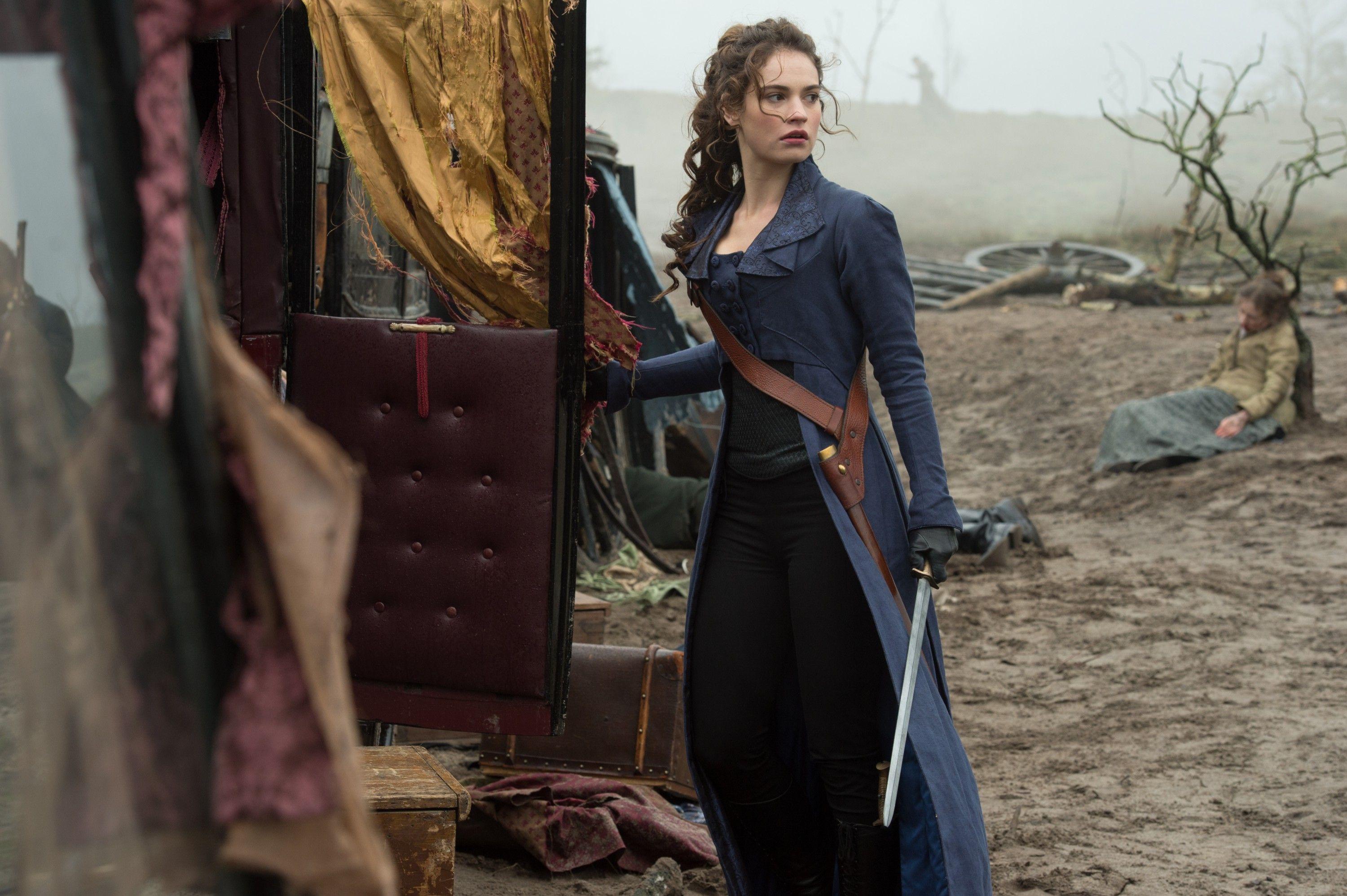 Pride and Prejudice and Zombies wallpaper HD Elizabeth Bennet Lily