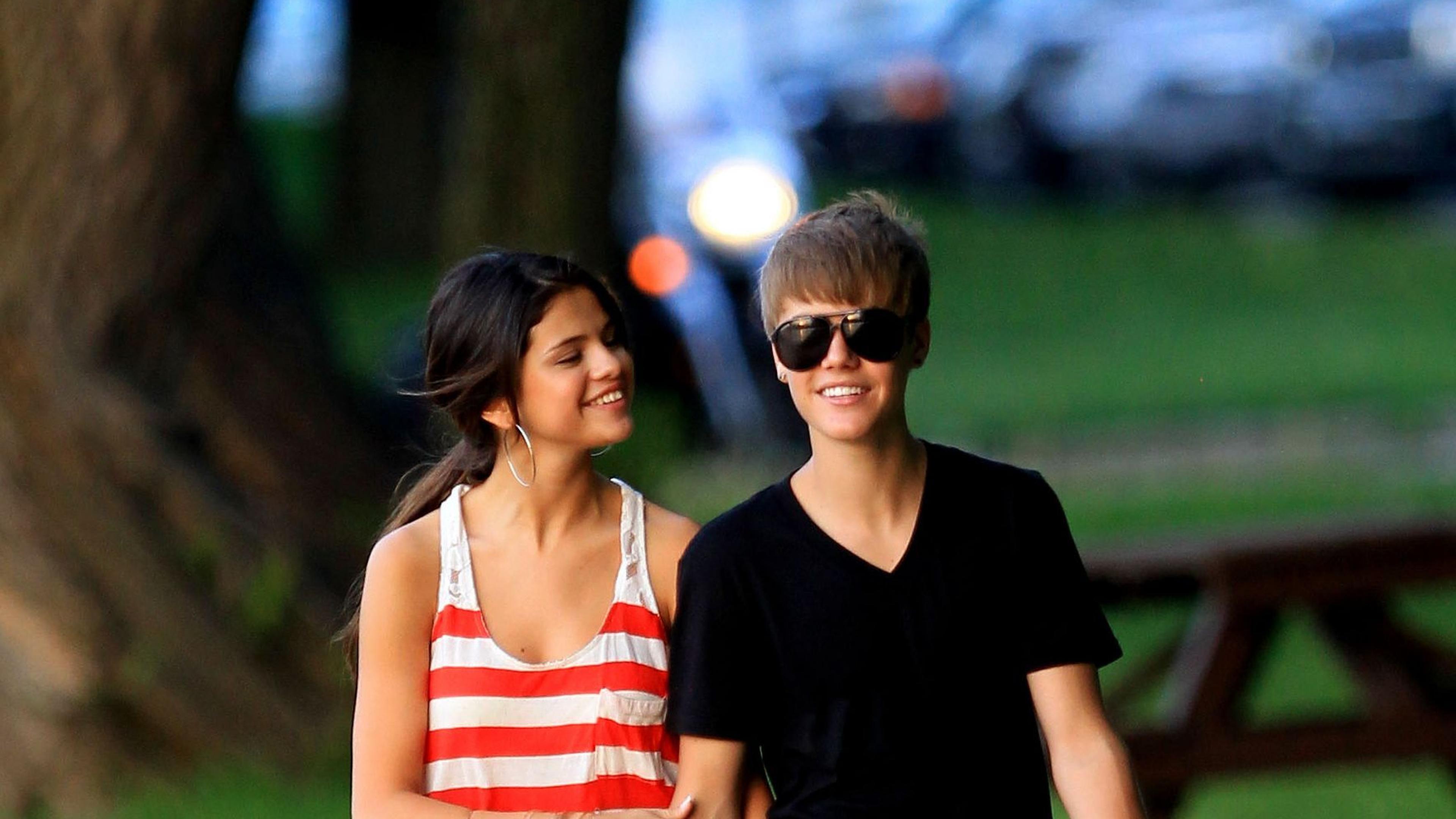 justin bieber selena gomez celebrity best widescreen background
