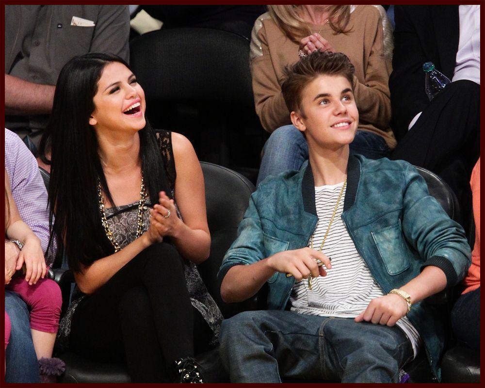 Justin Bieber and Selena Gomez Show Some PDA on the Kiss Cam at