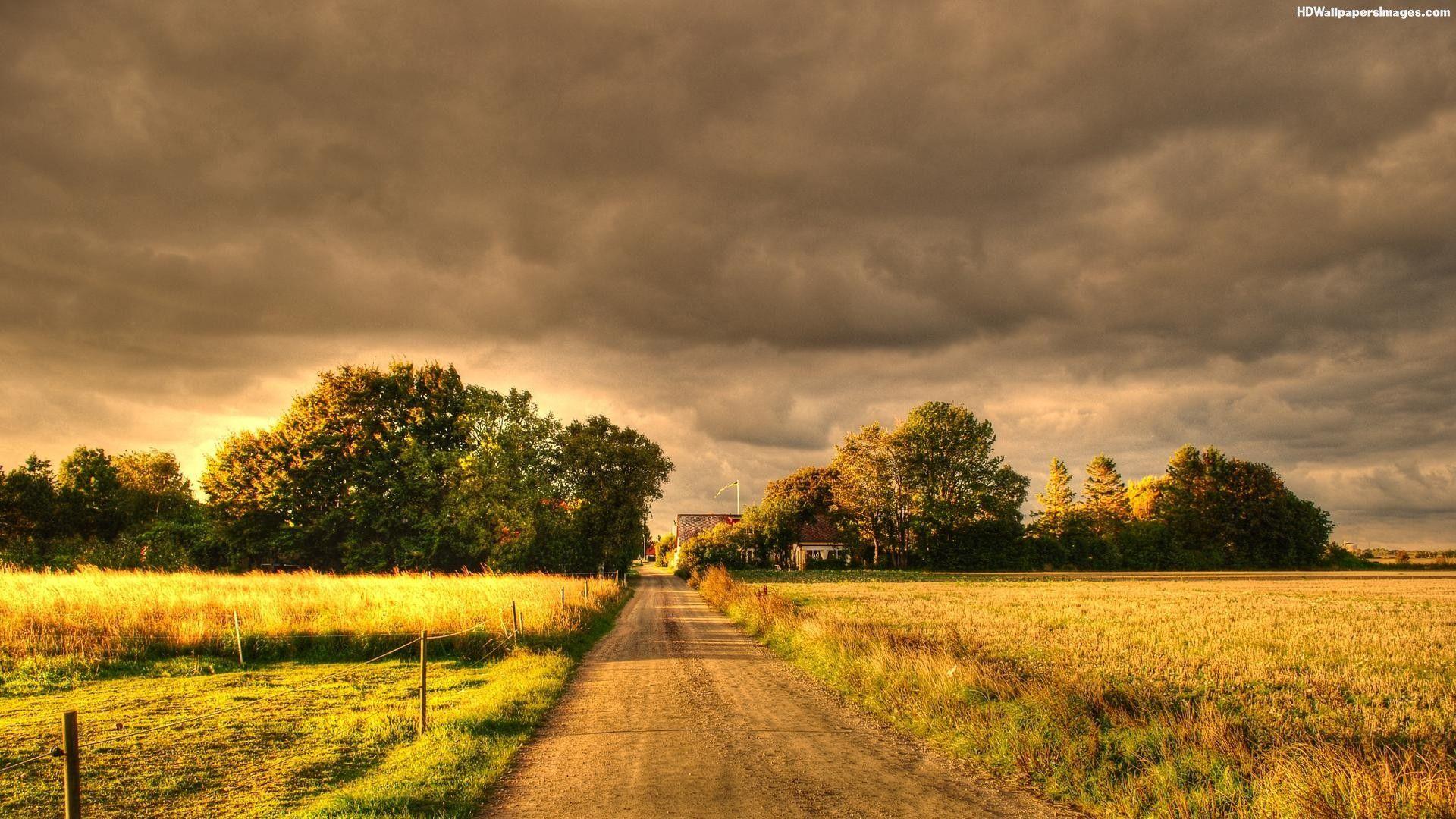 Country Road HD Wallpaper