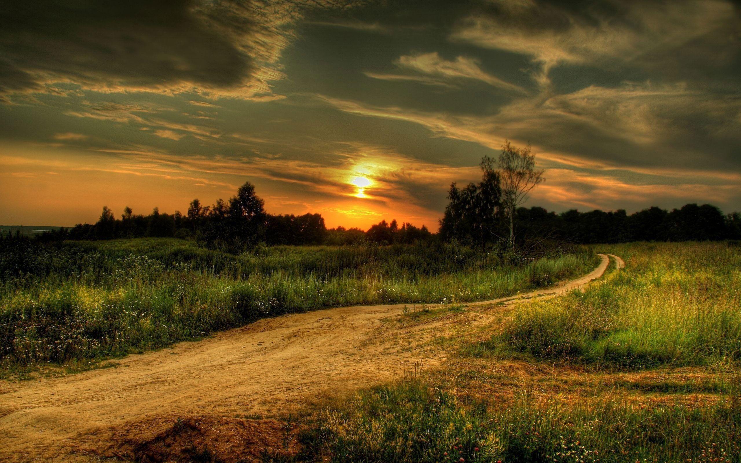 country road wallpaper background