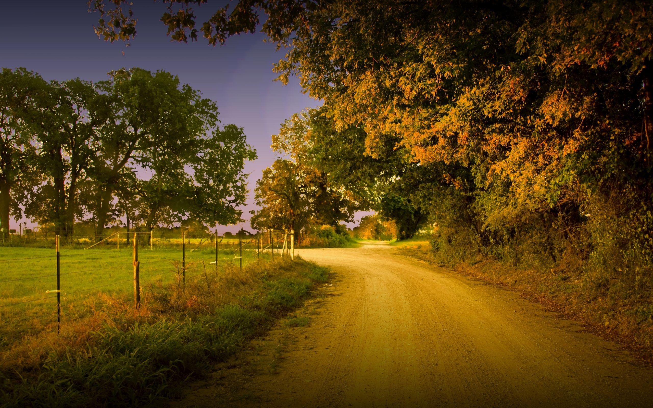 Dusty Country Road wallpaper. Dusty Country Road