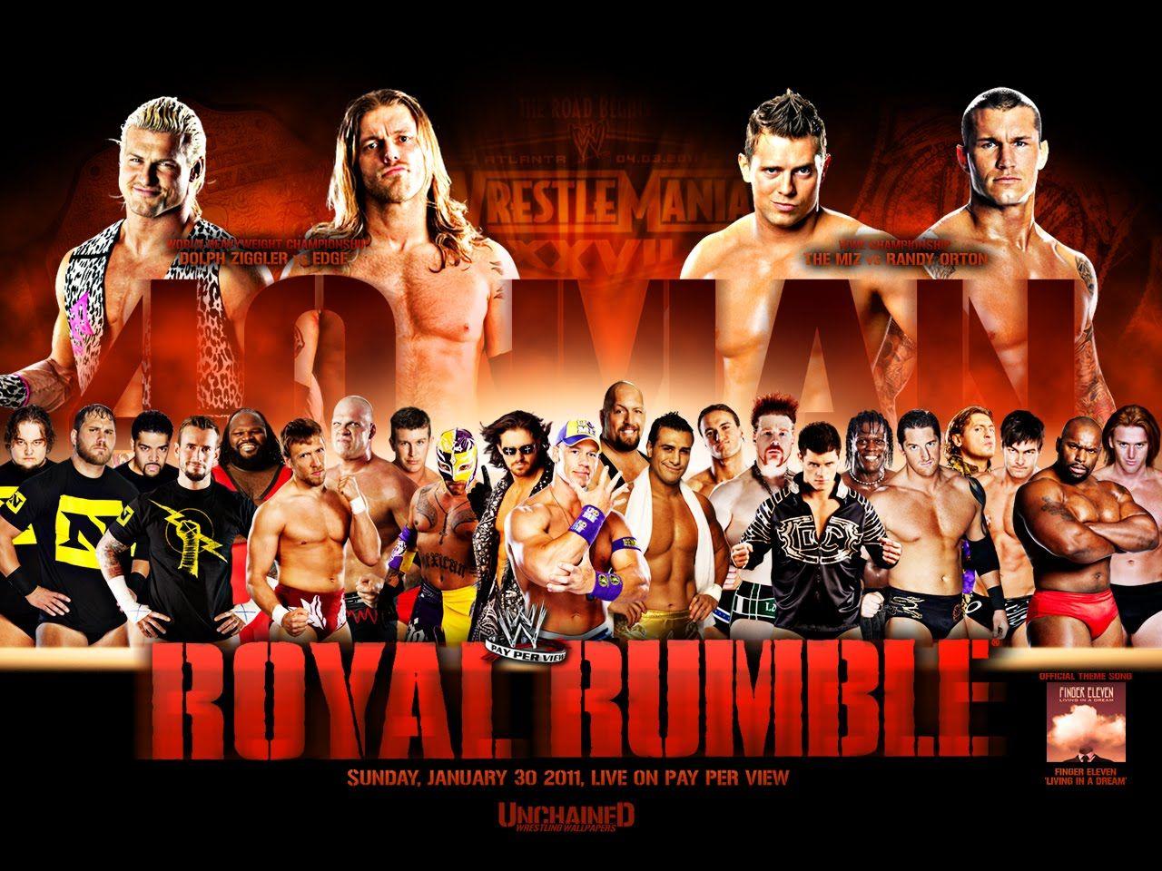 PIZZABODYSLAM: WWE PPV PREDICTION GAME: ROYAL RUMBLE