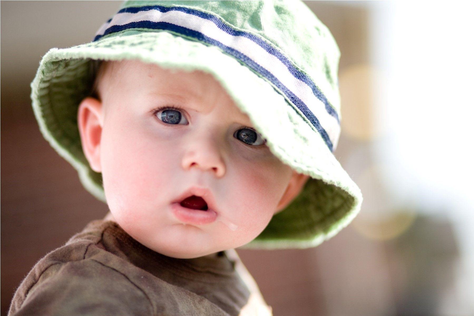 Cute Baby Boy Wear Round Cap HD Pics