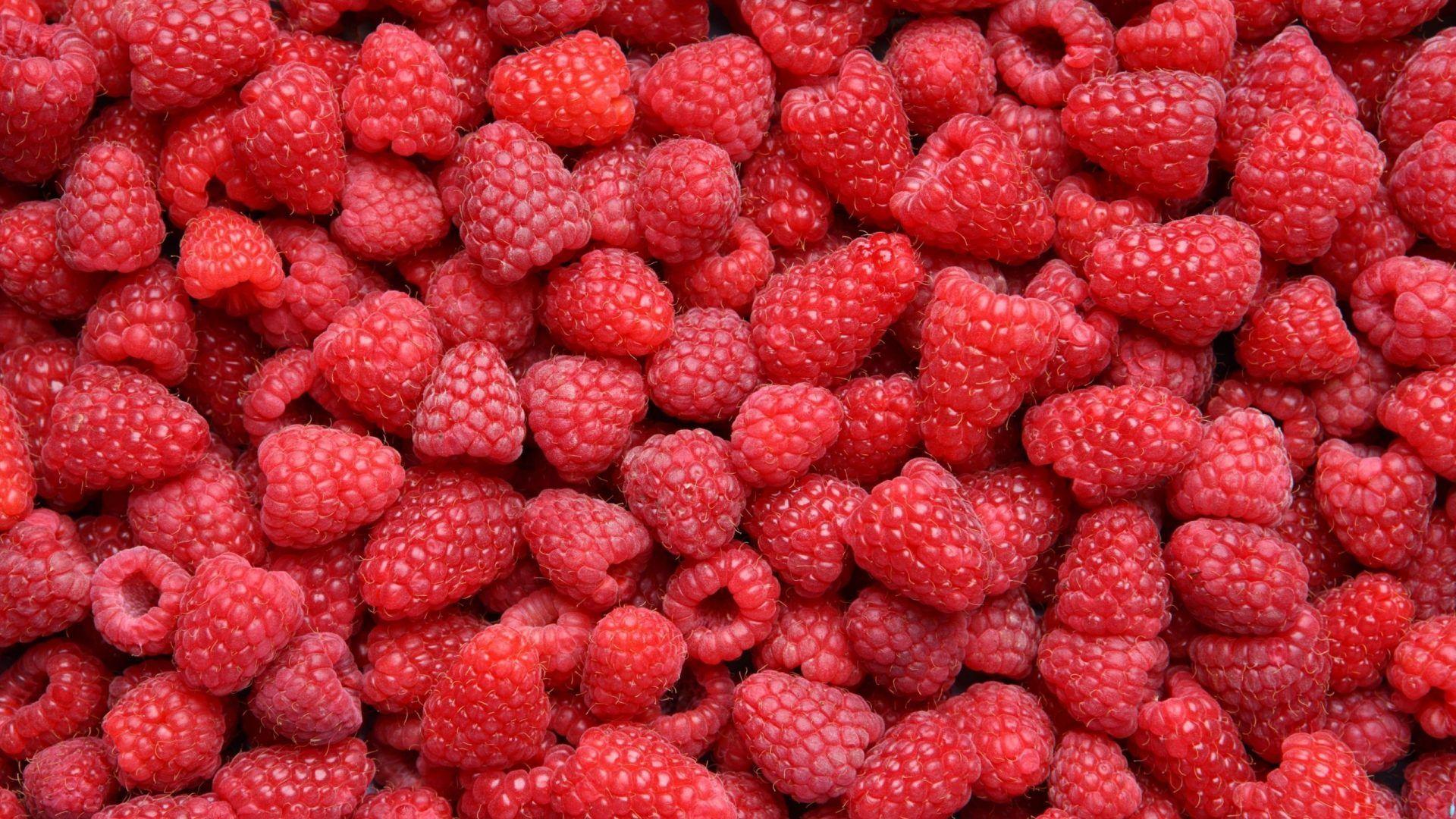 Fruits: Raspberries Berries Food Beautiful Nature Wallpaper