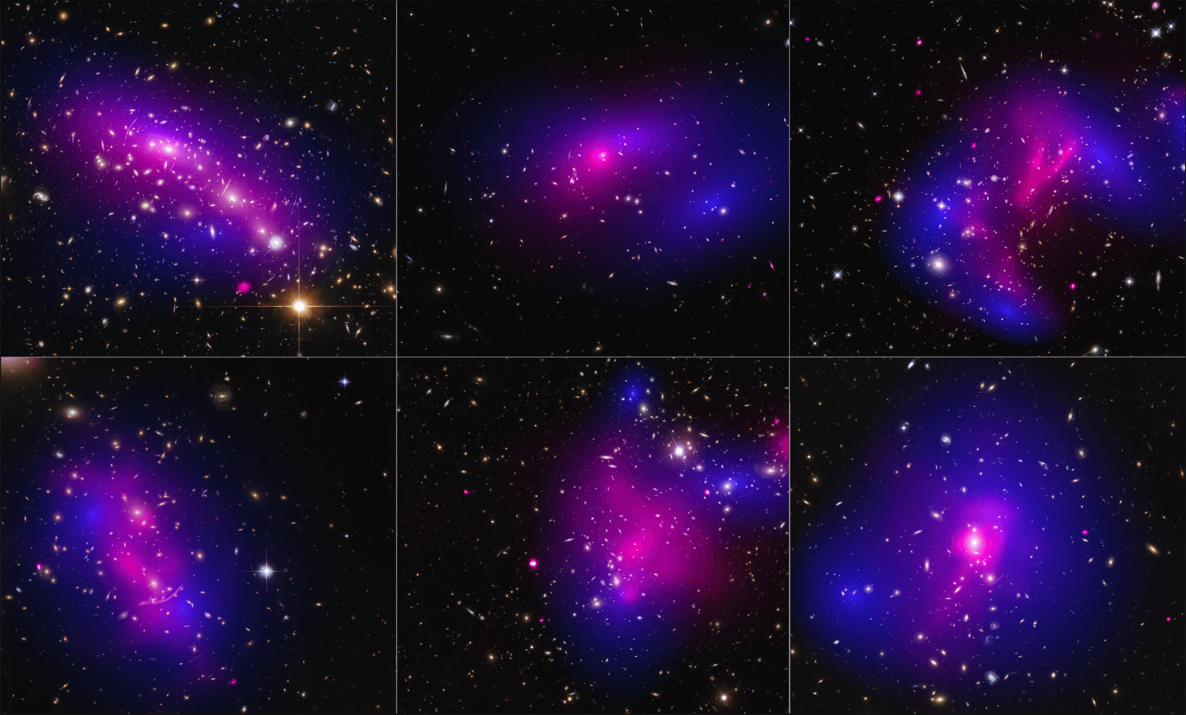 NASA's Hubble, Chandra Find Clues that May Help Identify Dark