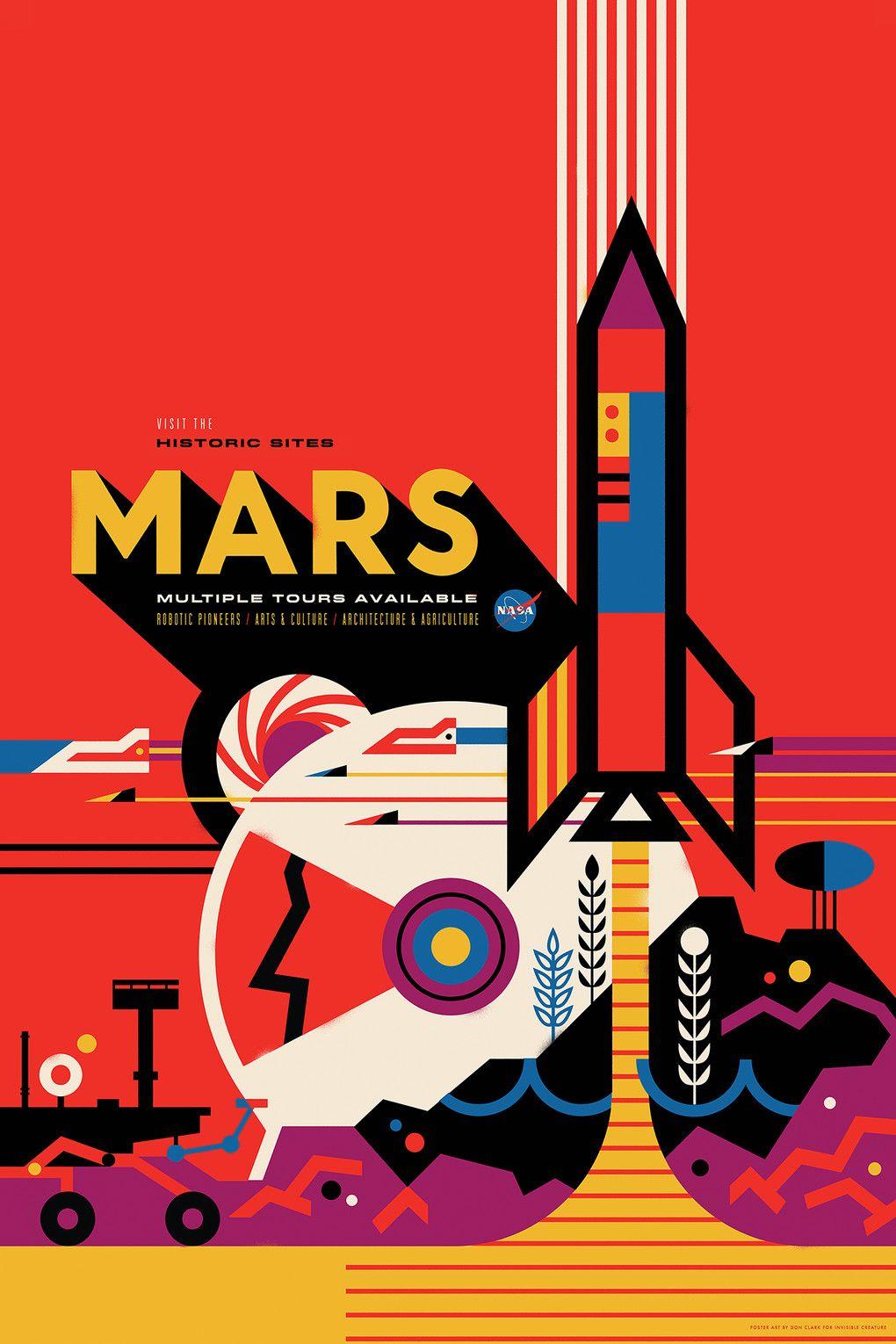 NASA releases even more of its fantastical space tourism posters