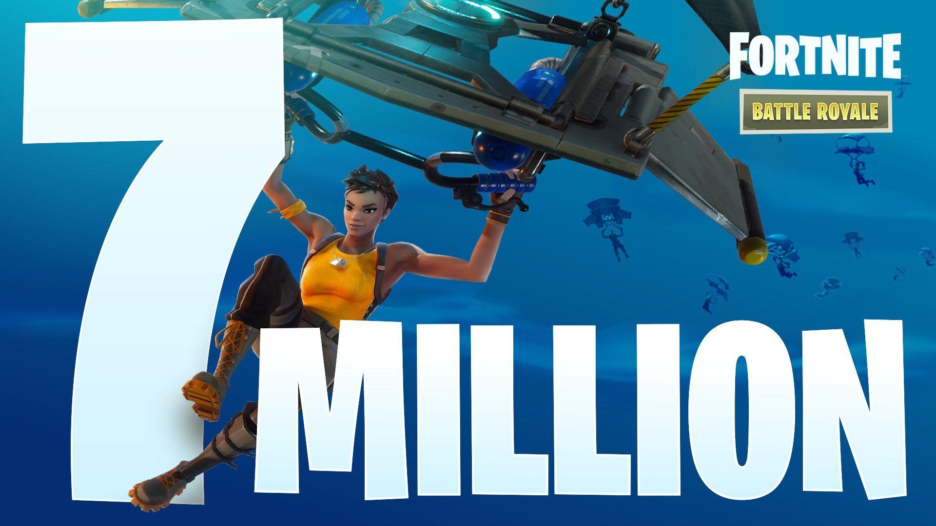 Fortnite: Battle Royale Reaches Over 7 Million Players; Duos