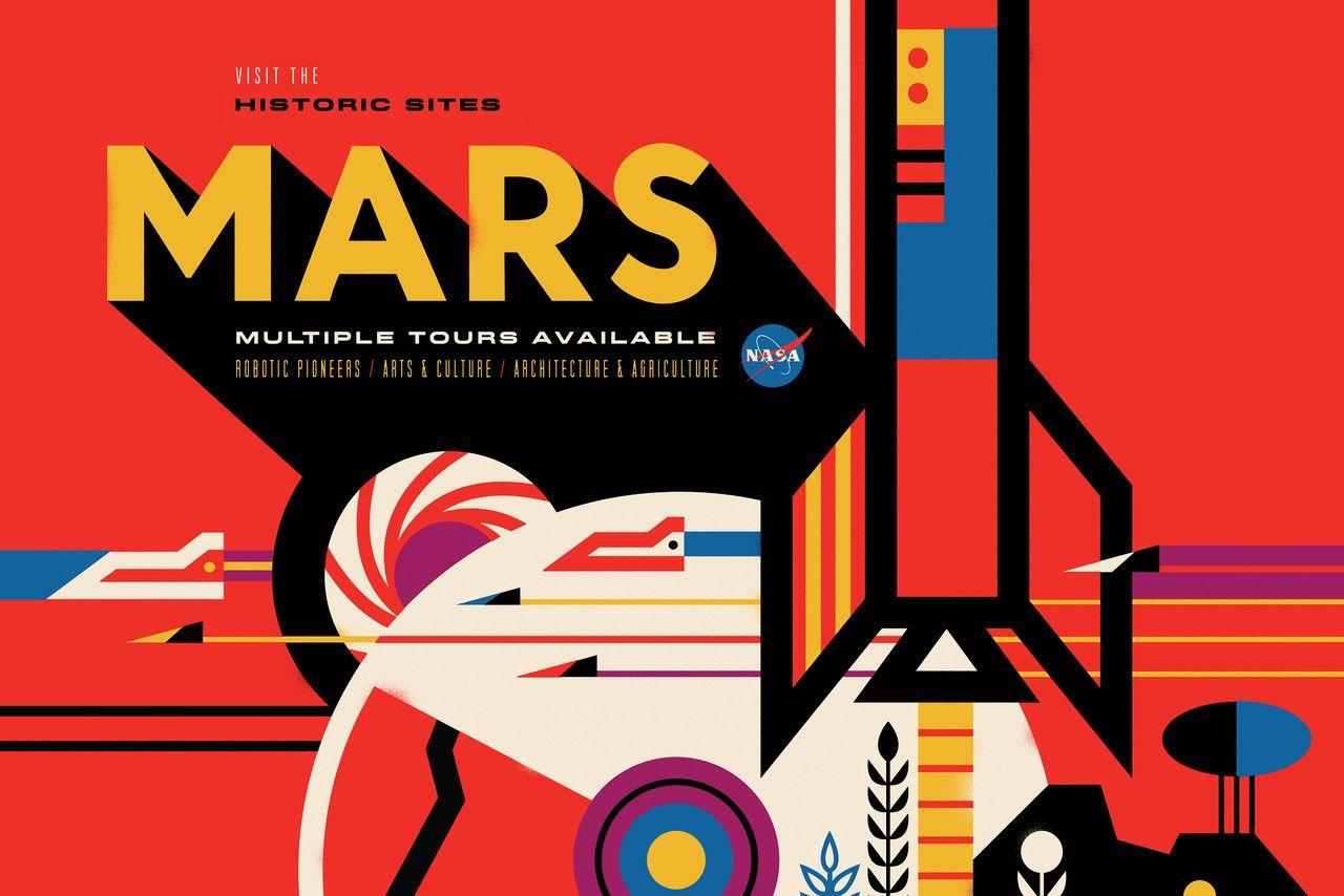NASA's new space tourism posters are spellbinding