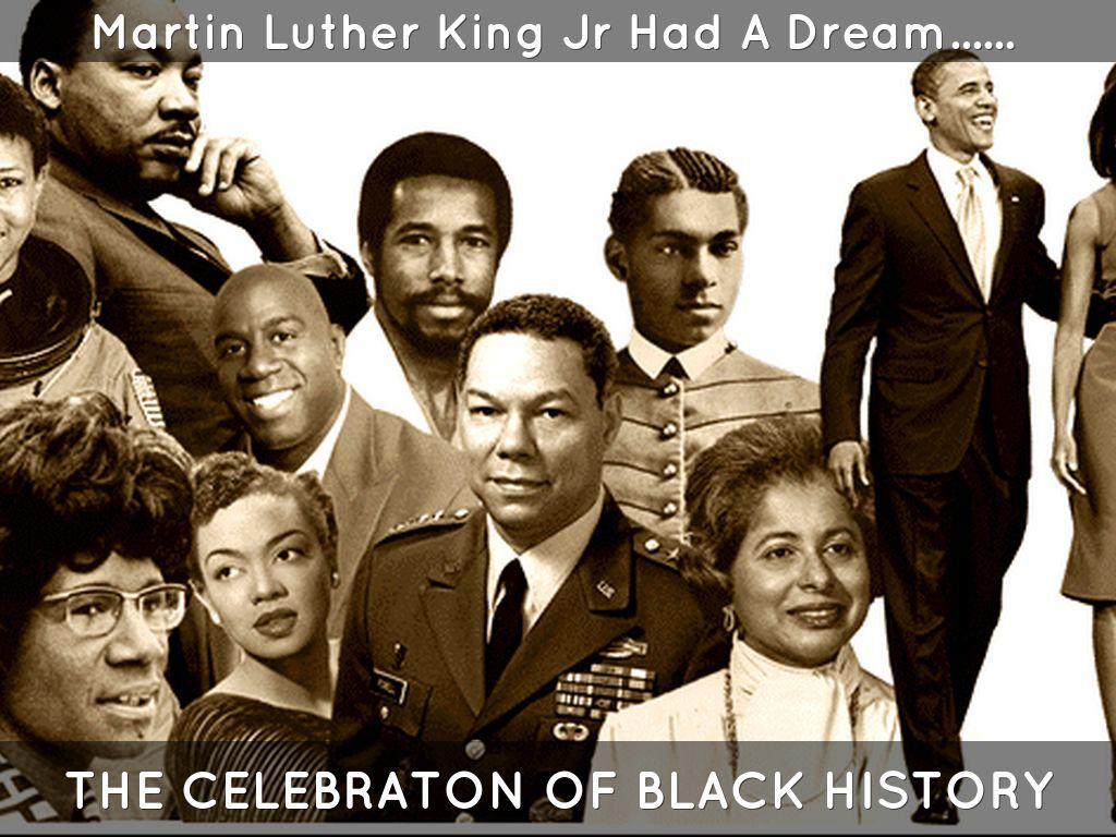 The Celebraton of black history