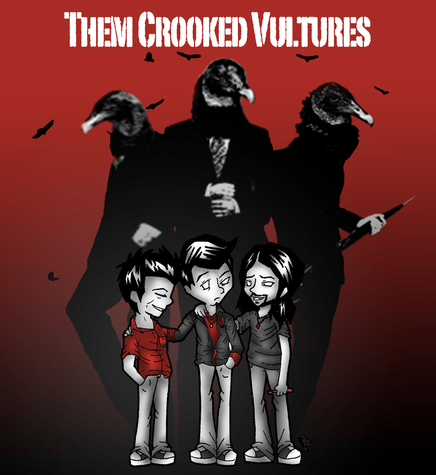 Them Crooked Vultures T Shirt