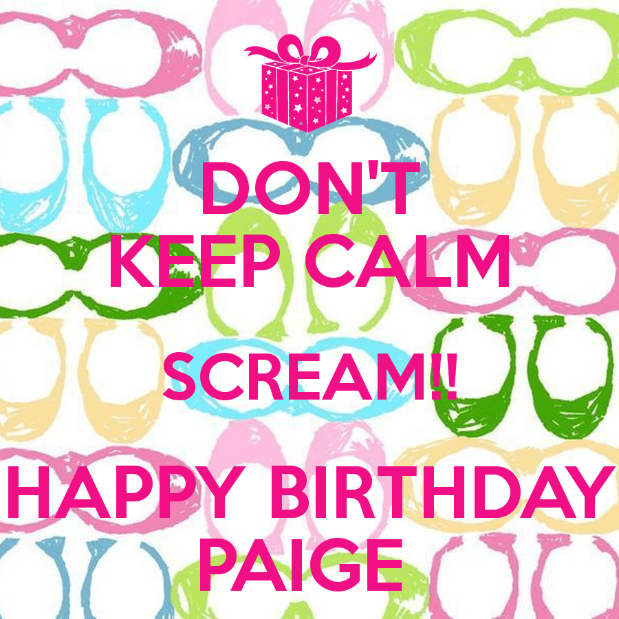 Happy Birthday Paige Image