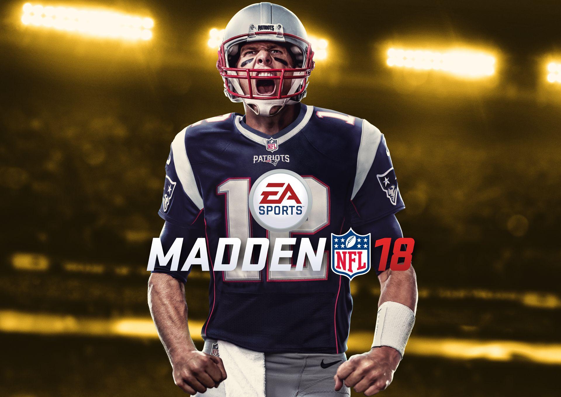 Tom Brady named EA Sports Madden NFL 18 Cover Athlete