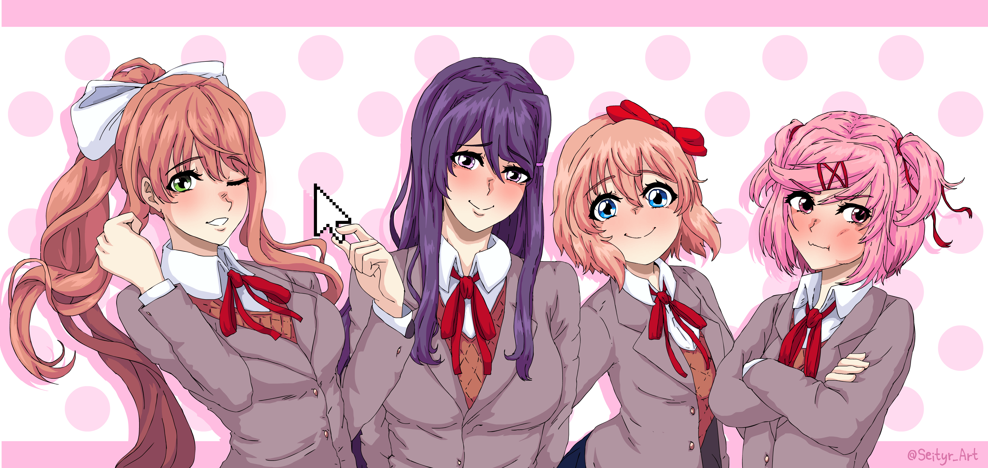 Doki Doki Literature Club Wallpapers Wallpaper Cave