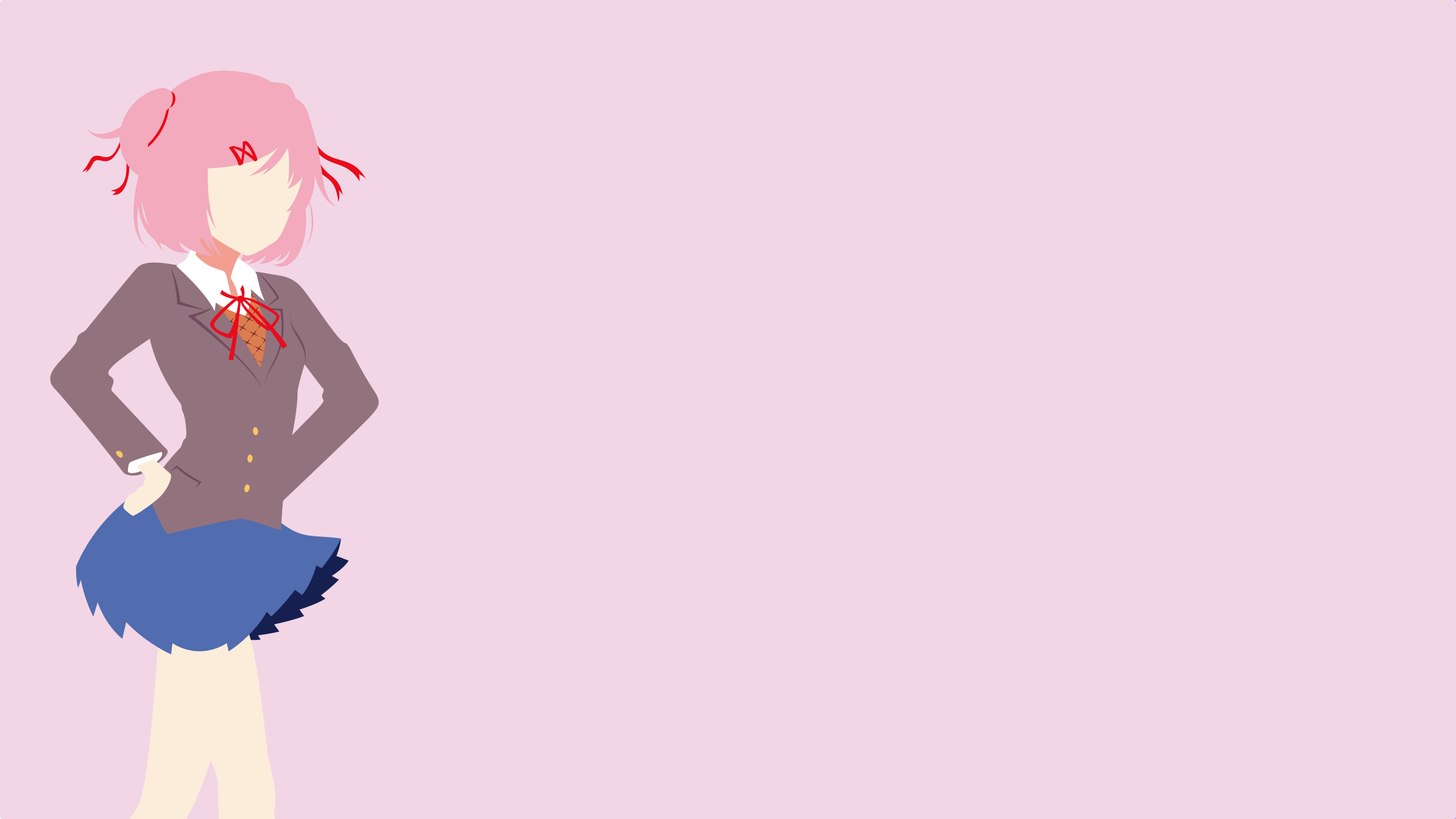 Video Game Doki Doki Literature Club! HD Wallpaper