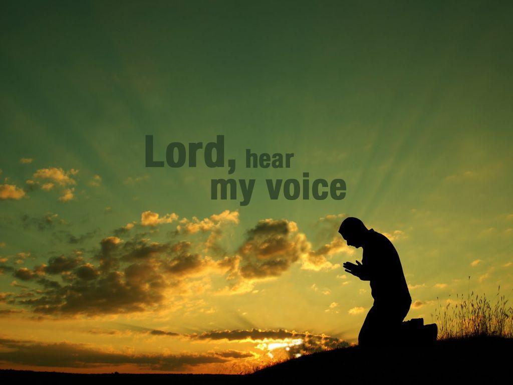 Hear Voice Prayer Wallpaper