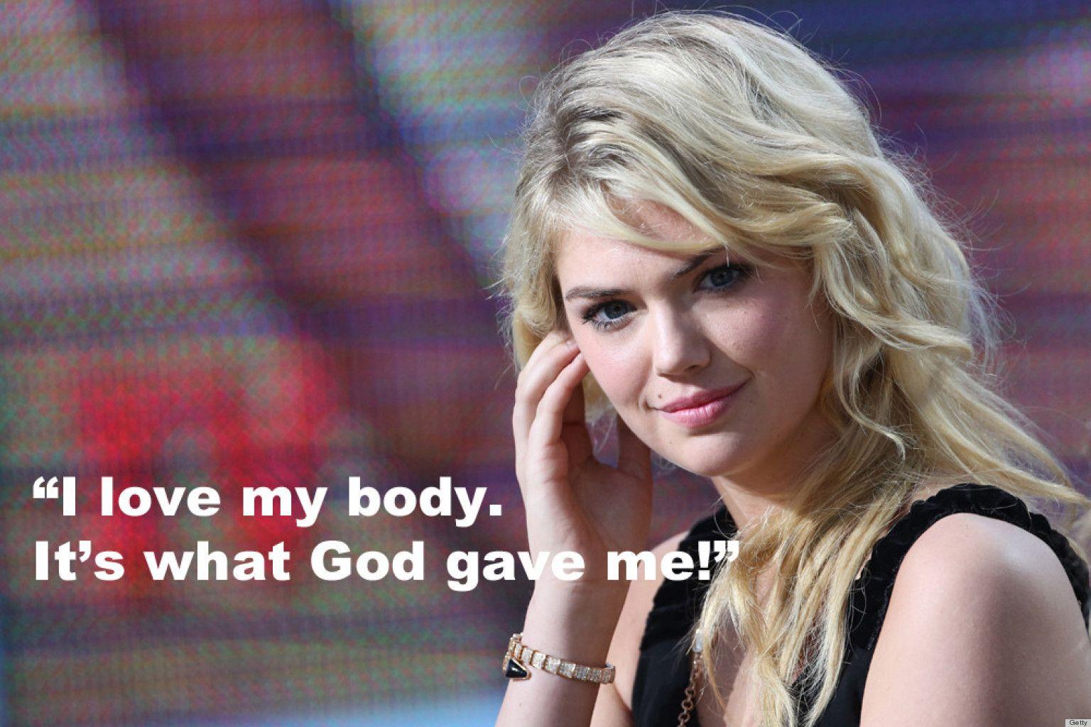 Kate Upton Body Image Quotes, And More Reasons To Love The Model