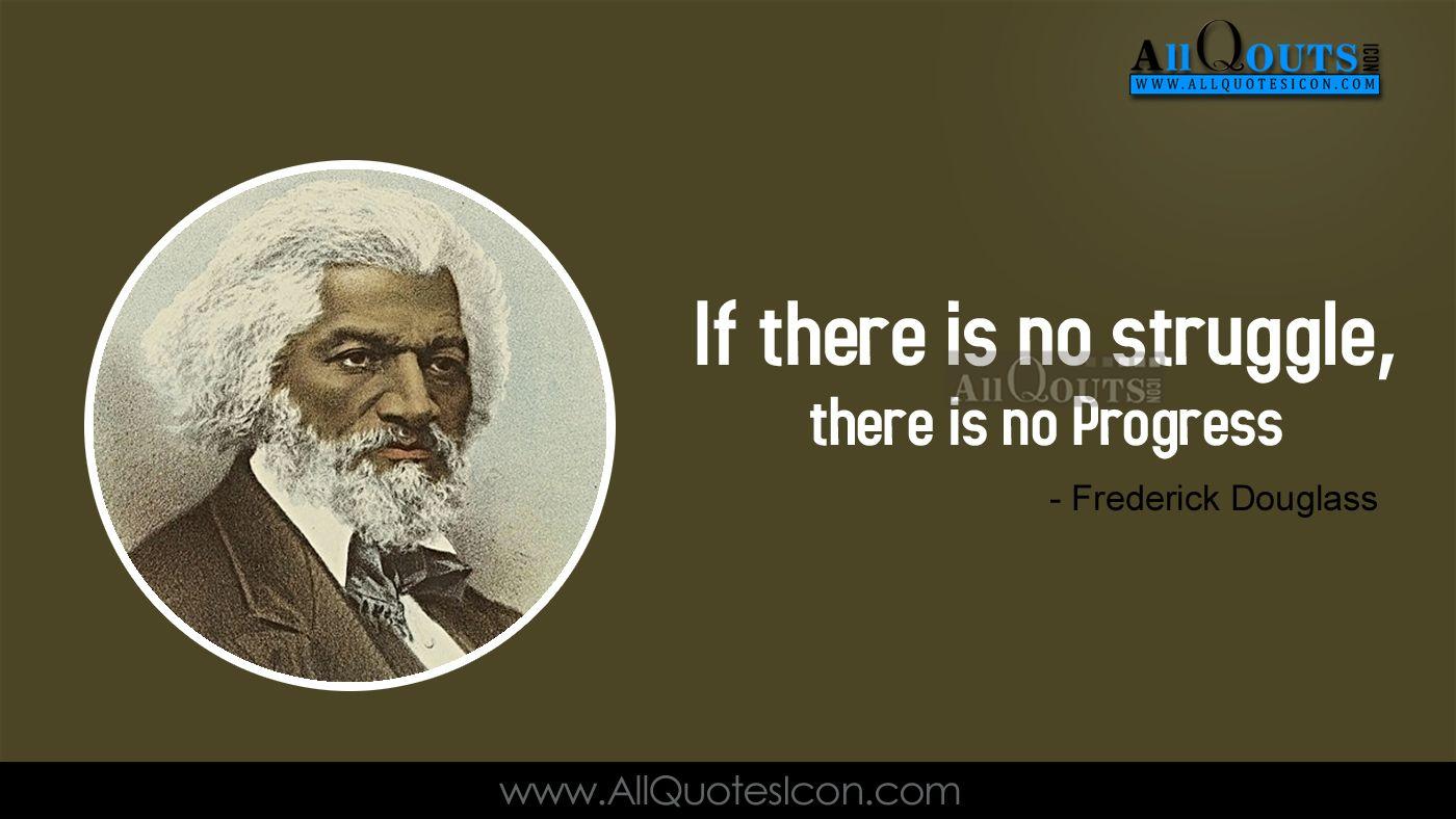 Frederick Douglass Quotes in English HD Wallpaper Life