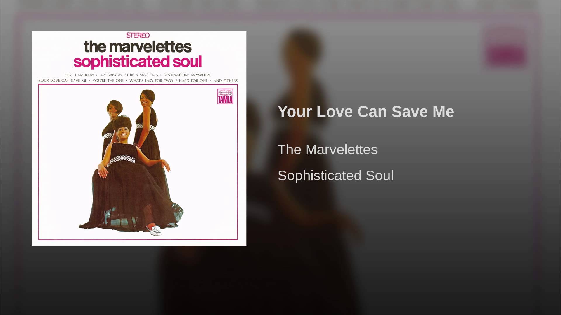 Your Love Can Save Me