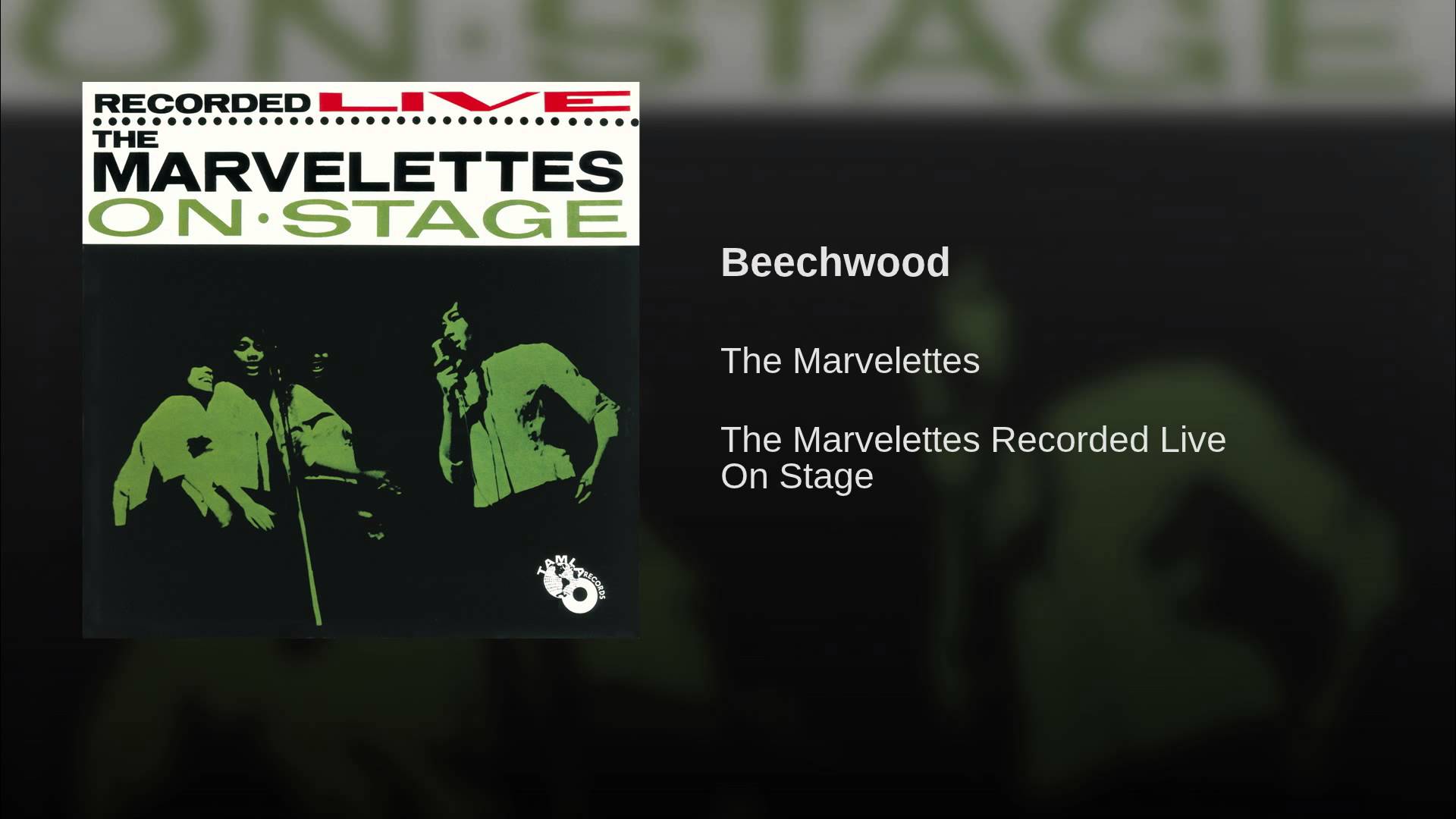 Beechwood (Live At Apollo Theater 1962)
