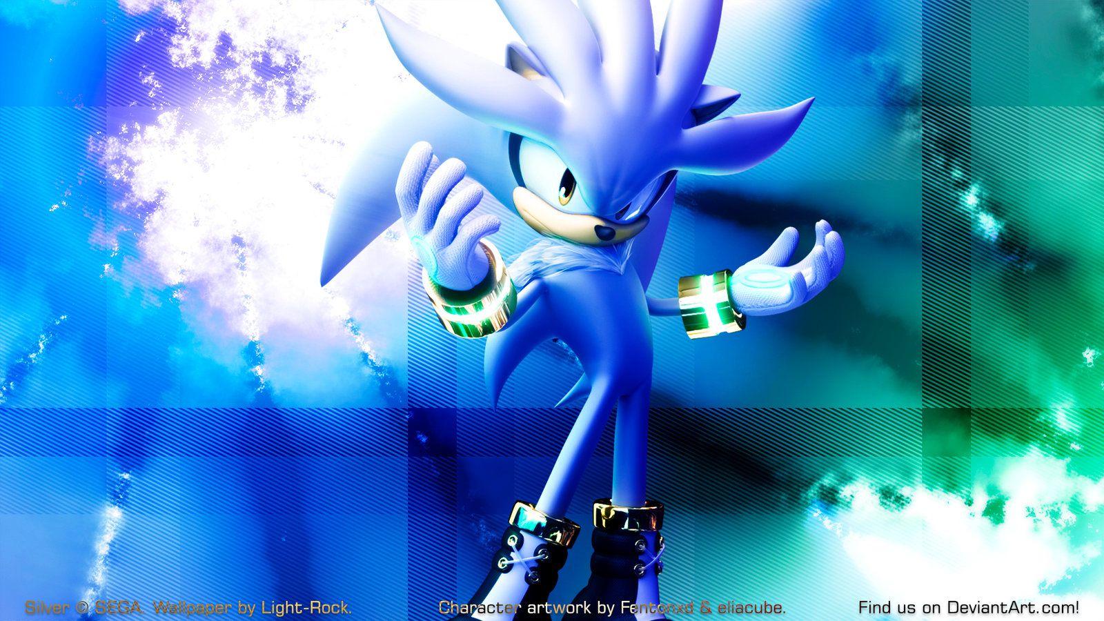 Silver The Hedgehog Wallpaper By Light Rock