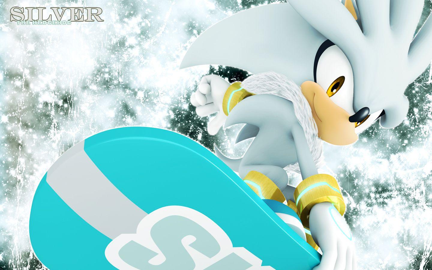 Silver the hedgehog wallpaper by Sonic5317 on DeviantArt