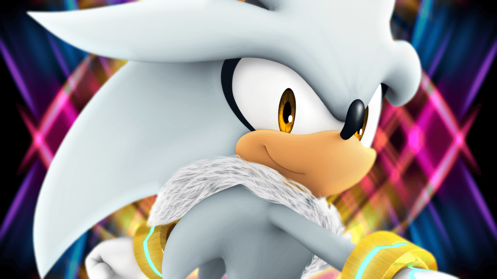 Silver The Hedgehog By Light Rock