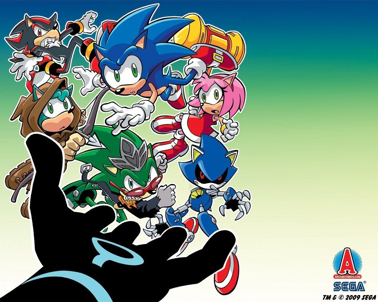 Sonic the Hedgehog (Archie Comic Series) Wallpaper