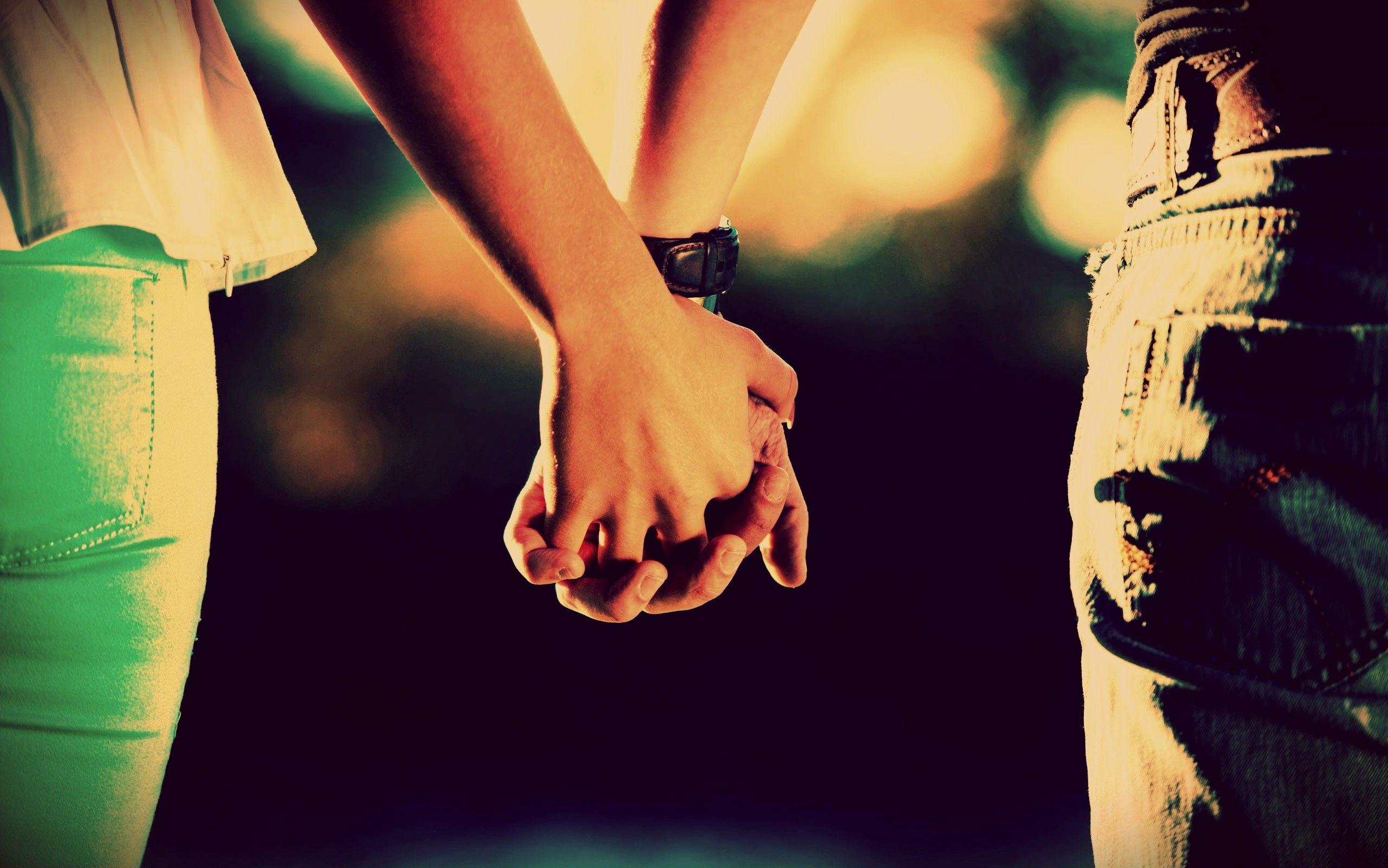 lovers, Holding Hands, Couple Wallpaper HD / Desktop and Mobile