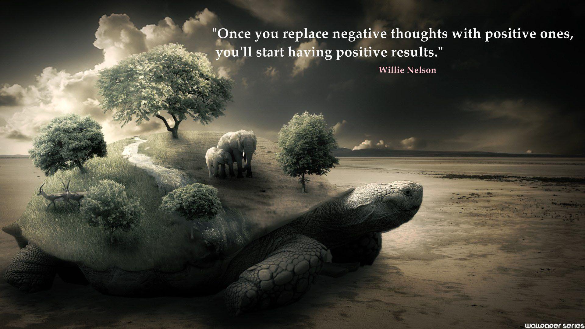 Positive Negative To Positive Quotes Wallpaper 05833