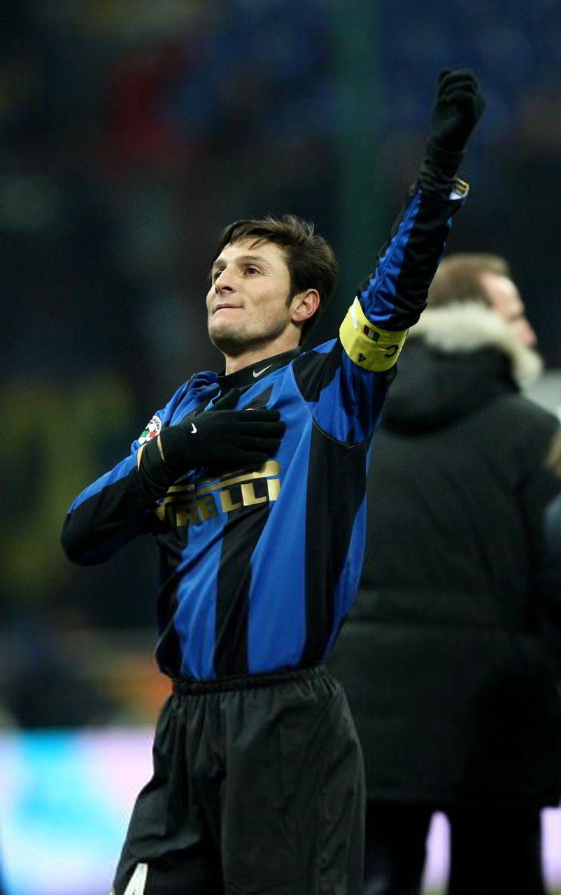 14. Javier Zanetti. Right Back. Argentina. My All Life Football