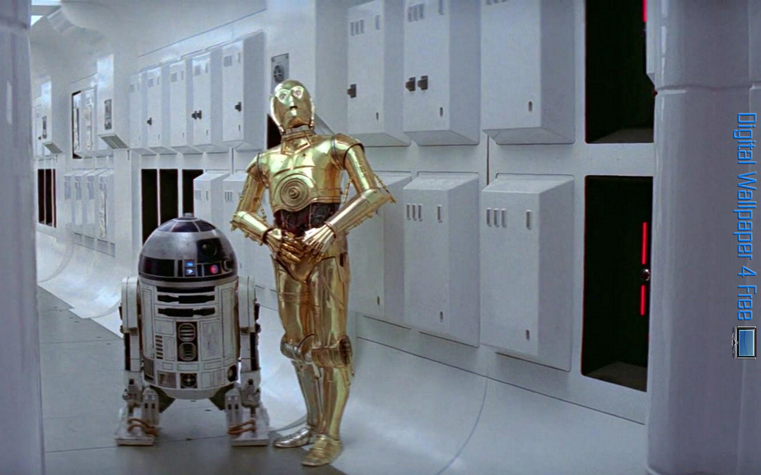 Star Wars Episode 4 R2D2 And C3PO 001