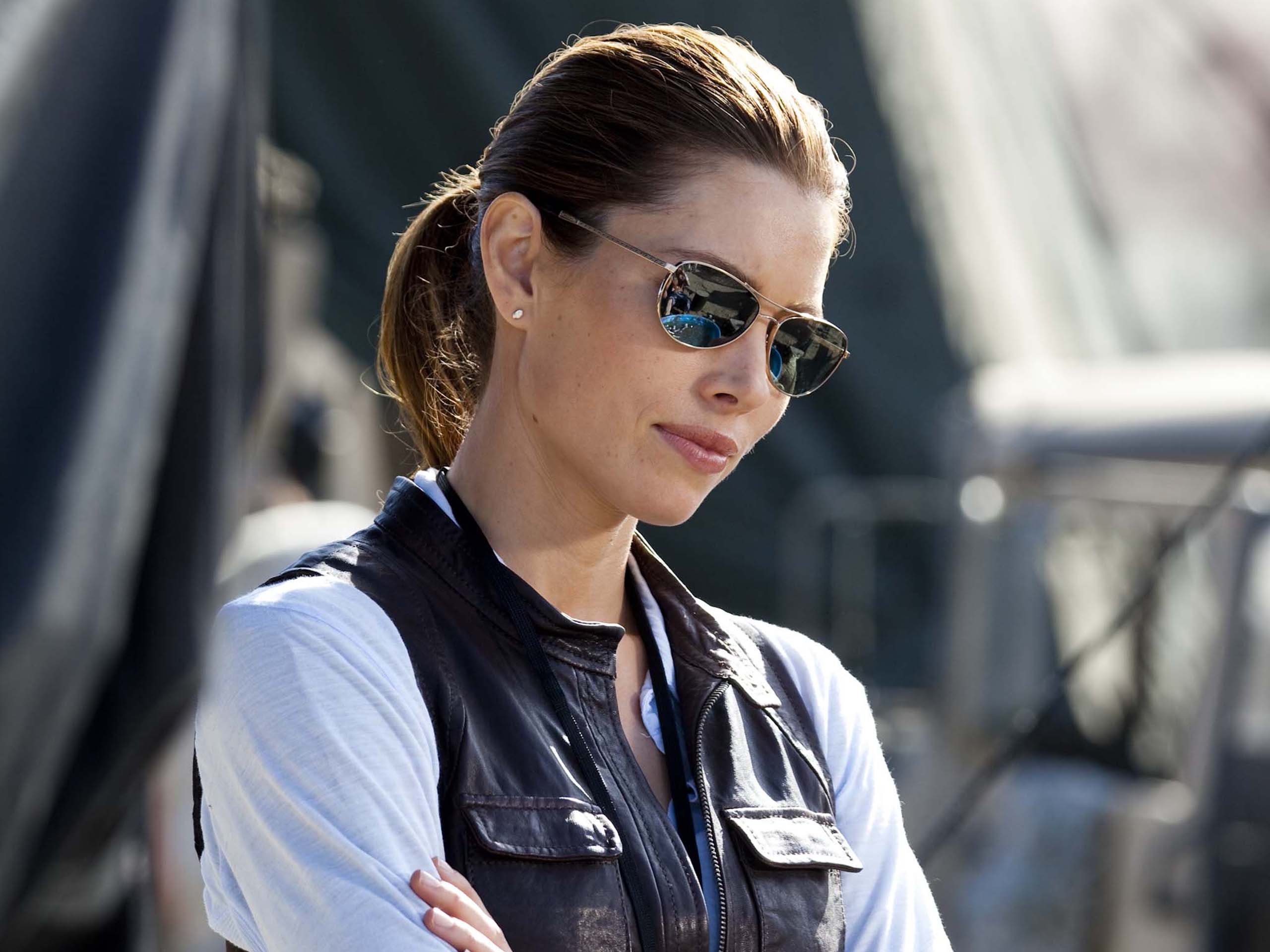 Jessica Biel As Lt Sosa in The A Team. Free Desktop Wallpaper