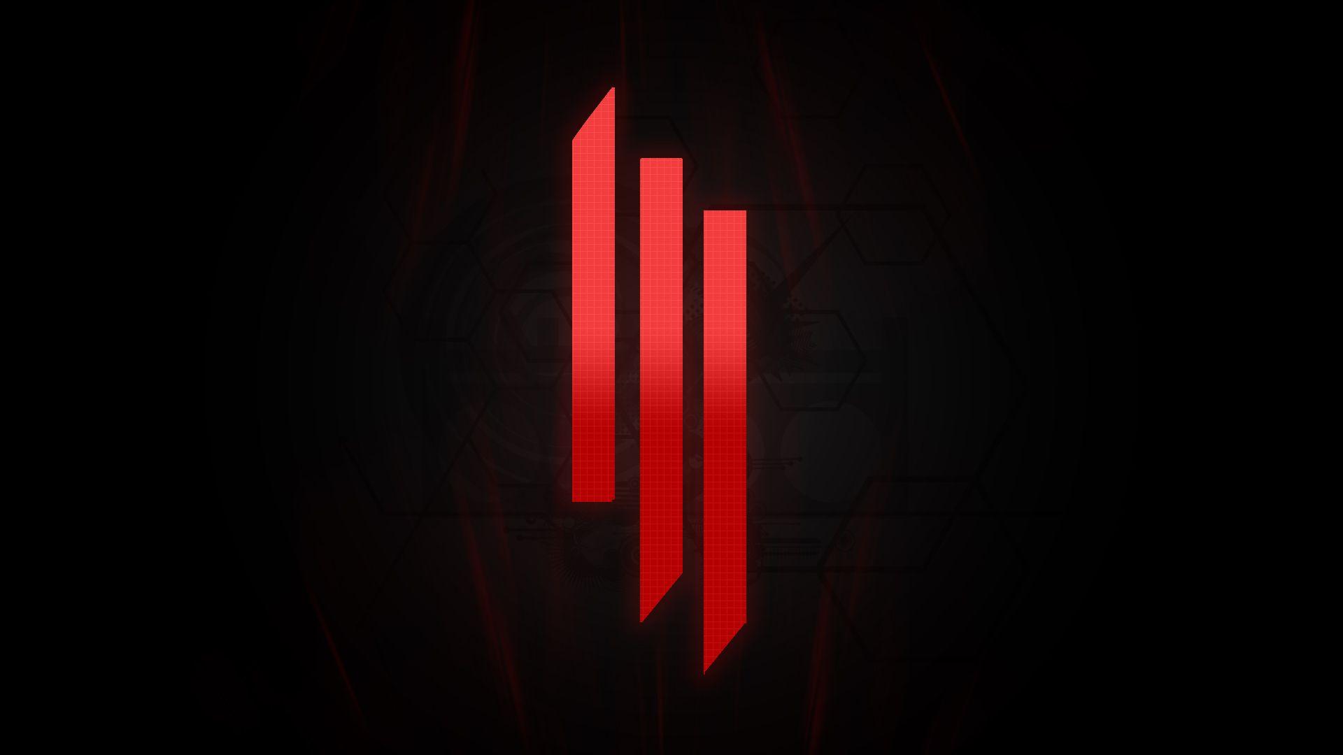 skrillex logo hd black