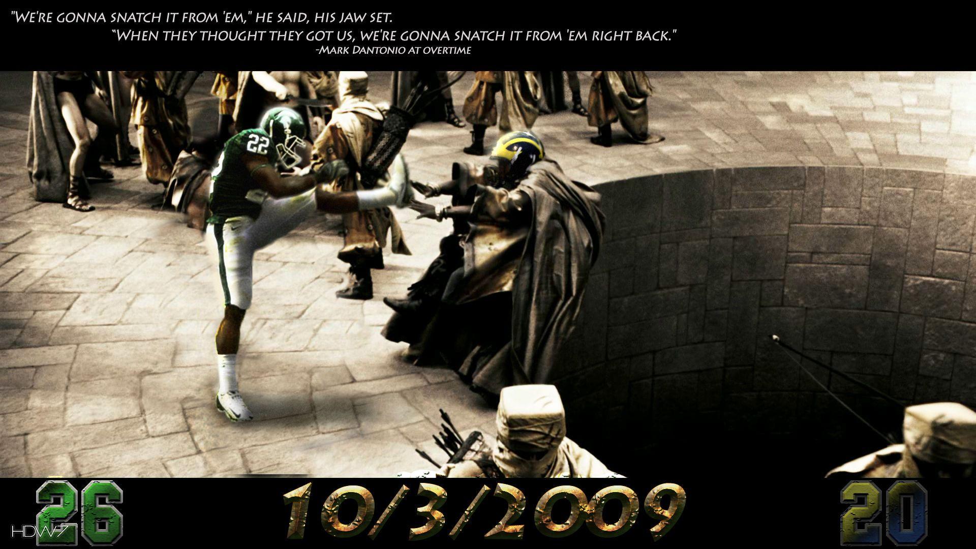 this is sparta michigan state spartans wallpaper. HD wallpaper