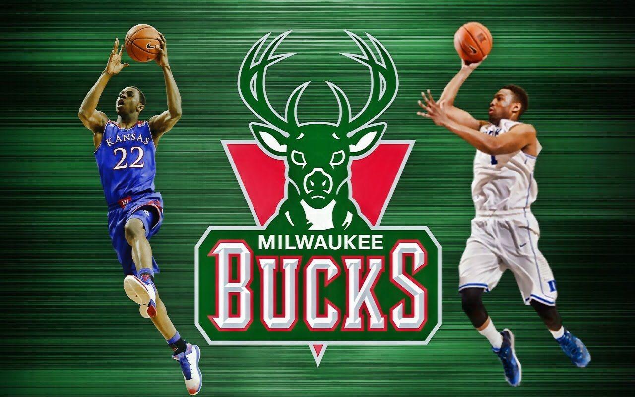 NBA 2K14 MyGM Bucks Wiggins and Jabari Parker