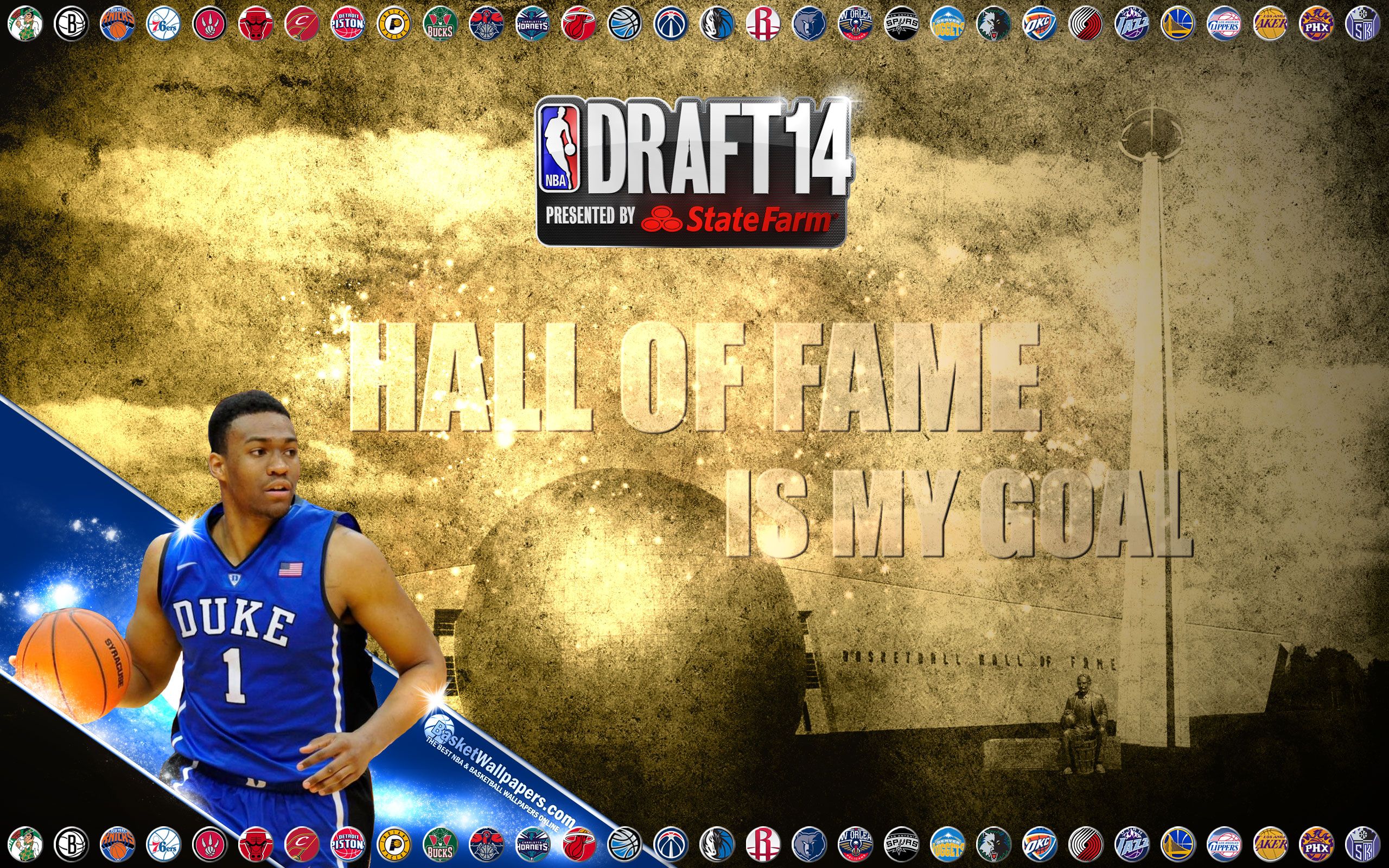 Jabari Parker 2014 NBA Draft Wallpaper. Basketball Wallpaper at