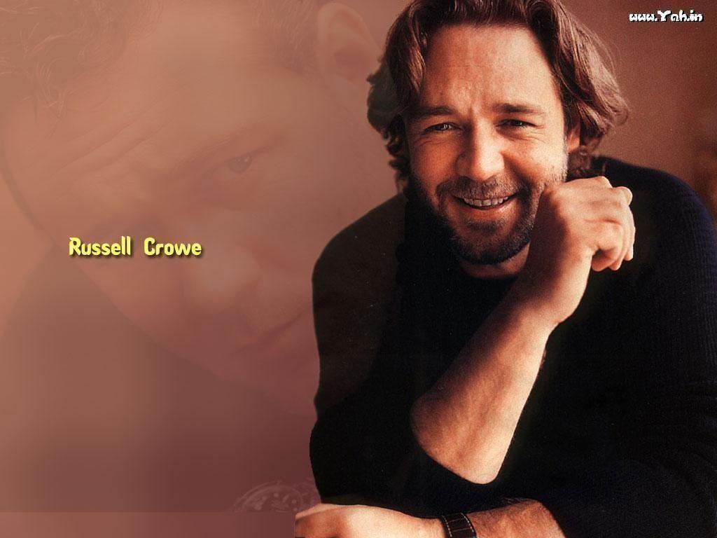 International Celebrities. Smiling Russell Crowe. Russell