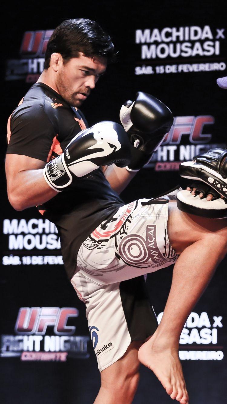 Download Wallpaper 750x1334 Lyoto machida, Ufc, Fighter, Mma