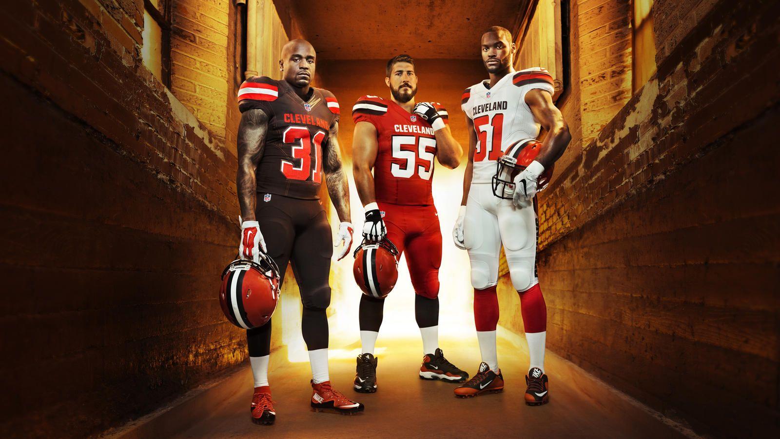 Cleveland Browns Celebrate Their Fans and Team History With New NFL Nike Elite 51 Uniform Design