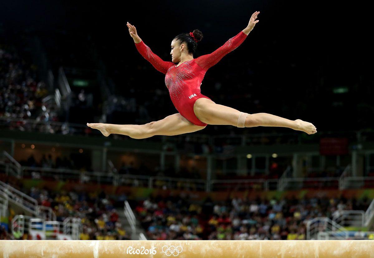 Rio Olympics Balance Beam Gymnastics