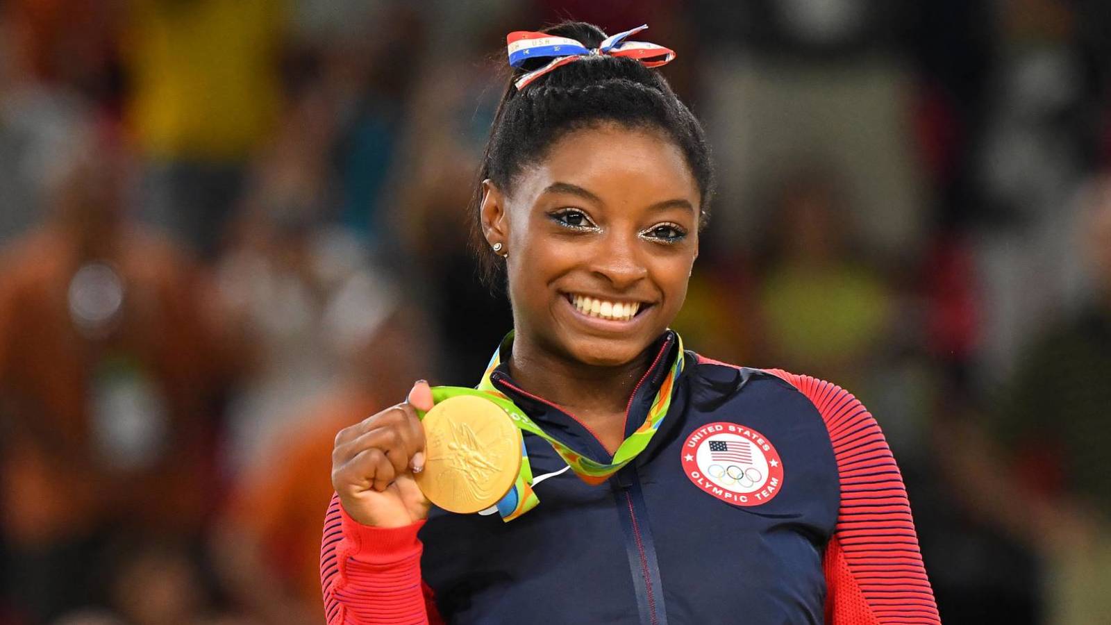 Simone Biles gets her wish to become an NFL cheerleader