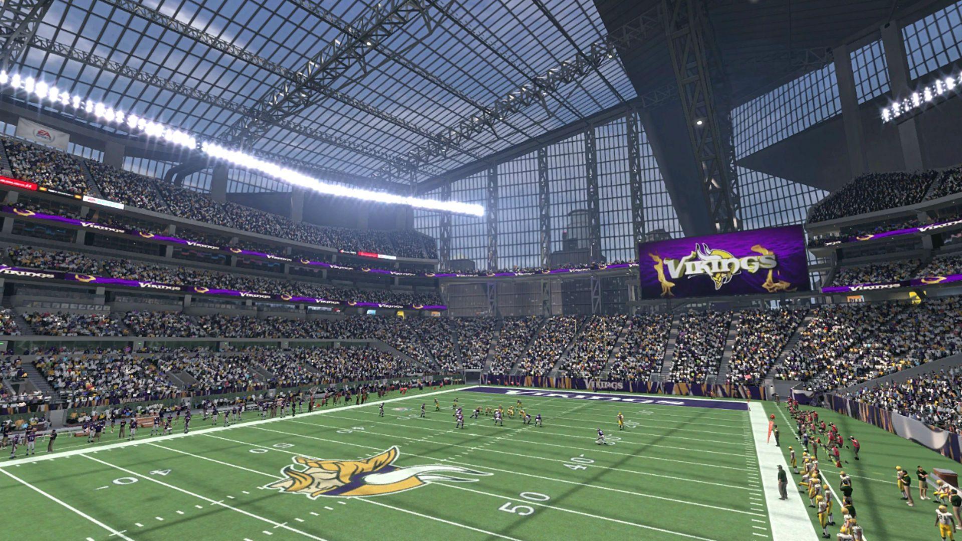 New Vikings stadium, opening next season, debuts in Madden NFL 16