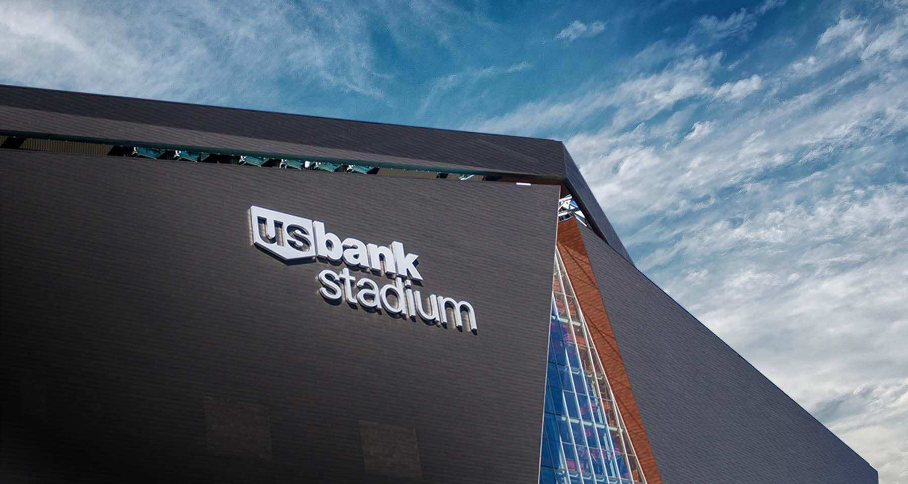 U.S. Bank Stadium, home to the Minnesota Vikings, is a facility